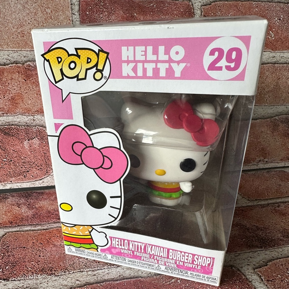 NIB Hello Kitty Kawaii Burger Shop Funko